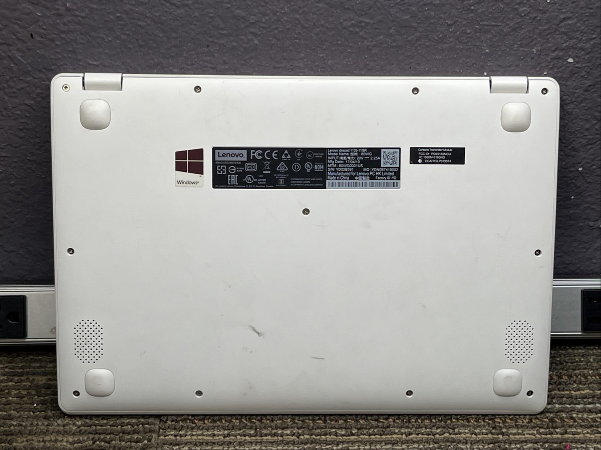 Lenovo Ideapad 110S-11IBR Laptop Intel Celeron N3060 2GB Ram READ
