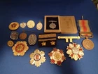 Japanese Medal Japan badge war military WW2 WWII old WW1 WWI Victory