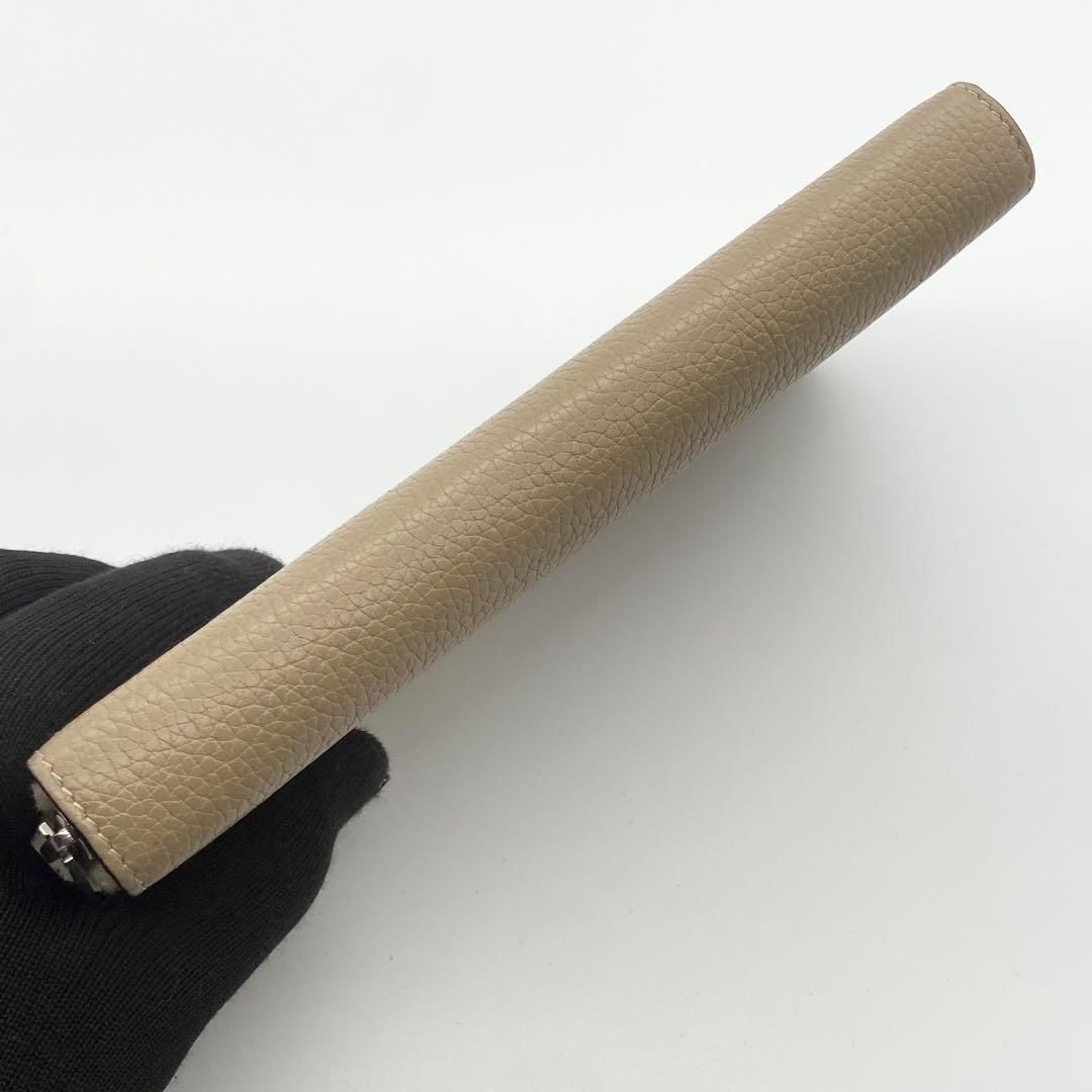 CELINE Multi-Function Long Wallet Zipper Round Ve… - image 6