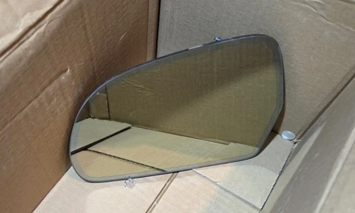 Audi B8 A4 A5 A6 A8 left side mirror glass auto dim heated 2009 8T0857535F LEFT