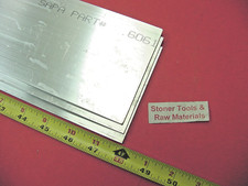 4 Pieces 1/8" X 4" ALUMINUM 6061 T6511 Flat Bar 48" long Extruded Mill Stock New