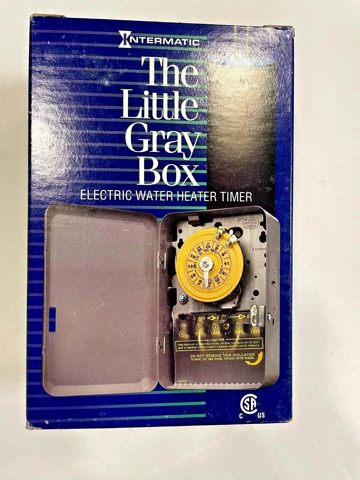 Intermatic T104-20 Little Gray Box Electric Water Heater Timer Switch