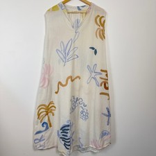 Vestido midi con estampado mediterráneo a…