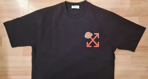 OFF- WHITE Unisex T-Shirt Schwarz Gr. XL - Bild 3 von 3
