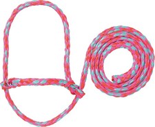 Weaver 4ft Poly Rope Halter Braided Adjustable Sheep Goat Livestock