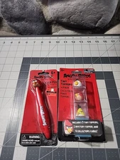 2012 Rovio Angry Birds Tiny Toppers  4 Pack With Clicker Pen MZB