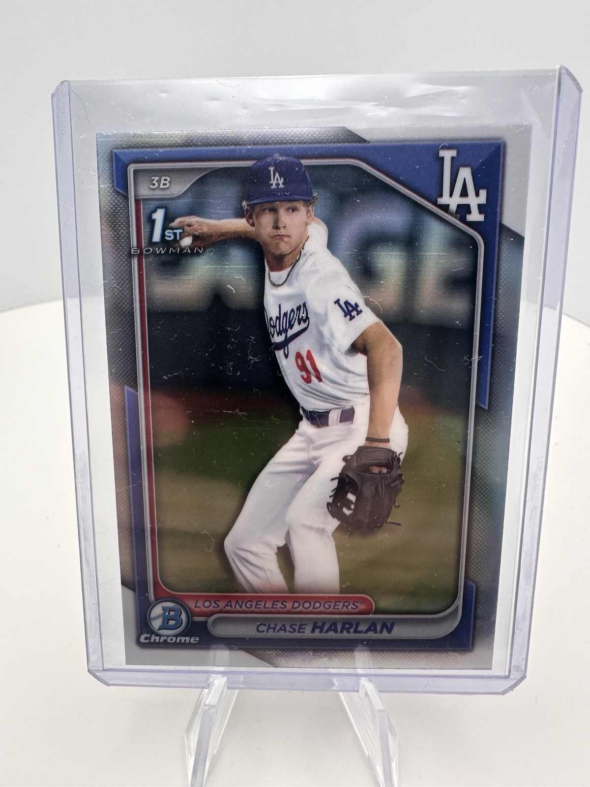 2024 Bowman Draft - Chrome Chase Harlan #BDC-96 Refractor (RC)