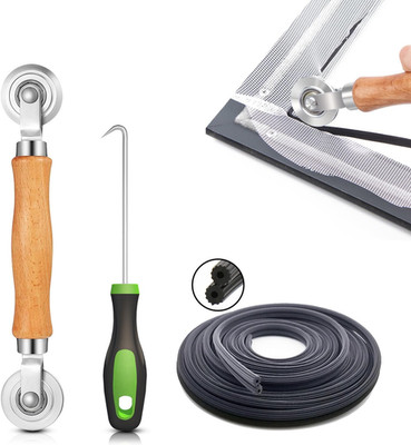 King&Charles Screen Repair Kit/Tool, Screen Roller Tool, Steel Roller with Bear,
