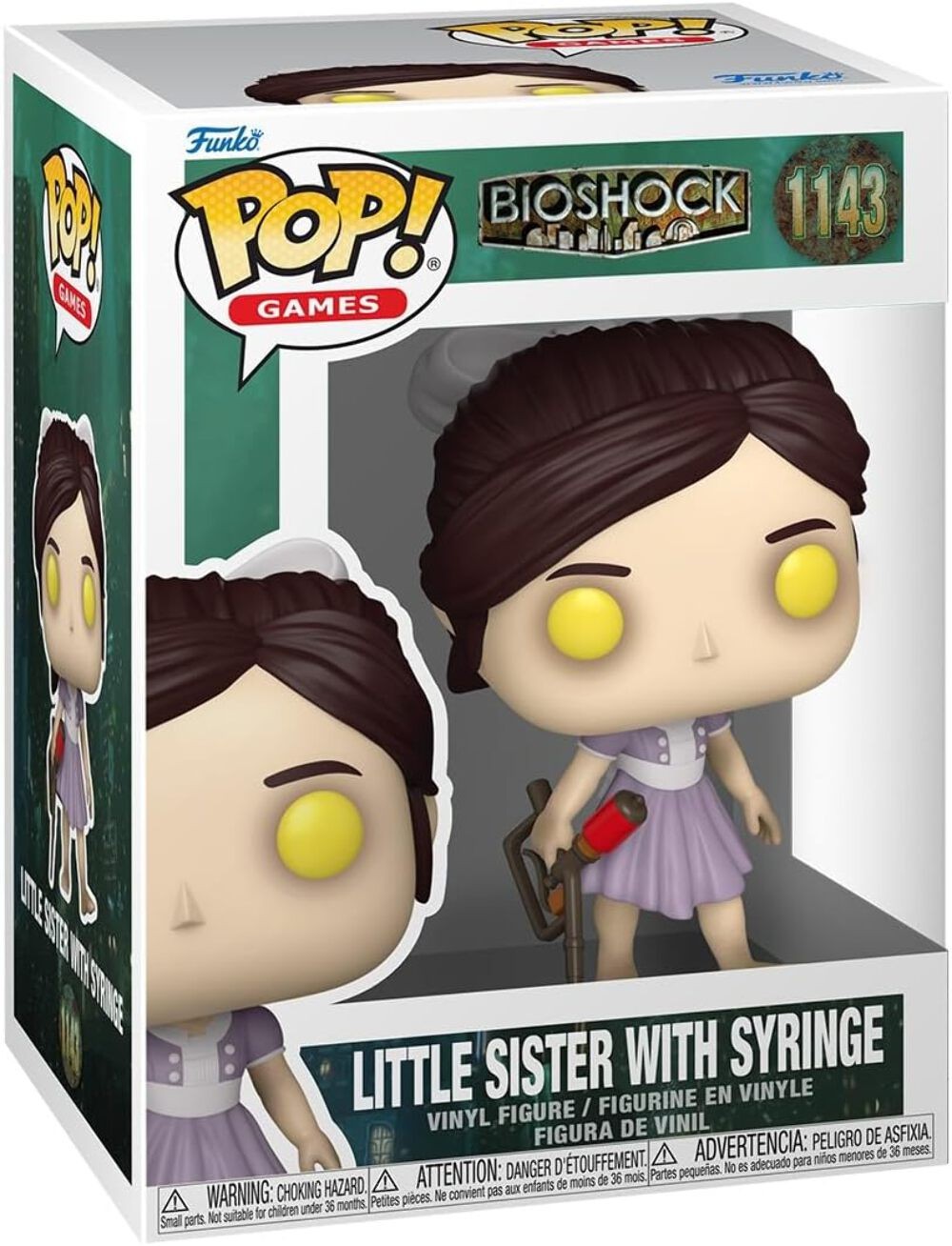 Bioshock - Little Sister With Syringe - #1143 - Games - Funko Pop!