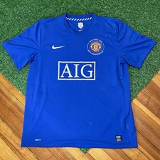 Nike AIG Manchester United - Third Football Shirt 2008/09 40th Anniversary - XL