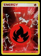 Pokemon Card - Fire Energy Holon Phantoms 106/110 Holo Rare on eBay
