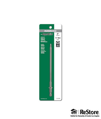 Metabo HPT 6-in #2 Square Screwdriver Bit Set  15450M 4 PACk