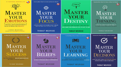 Thibaut Meurisse 8book set: master your emotions + master your focus + master PB