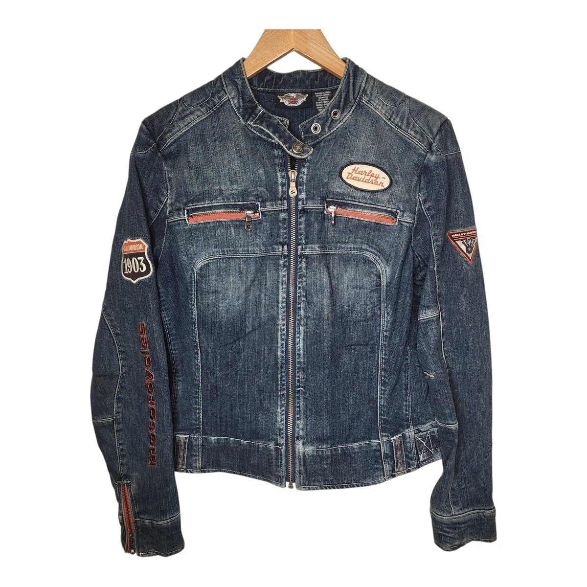 Harley-Davidson Embroidered Coats, Jackets & Vests for Women for