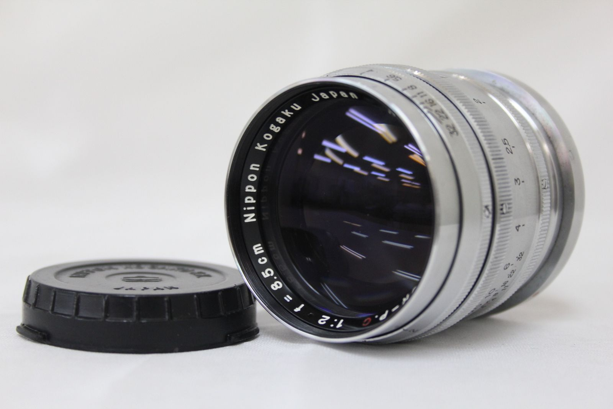 Rare Nikon Nikkor-P·C 8.5cm f/2 Lens for Nikon S Mount – Excellent