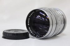 Rare Nikon Nikkor-P C 8.5cm f/2 Lens for Nikon S Mount   Excellent Optics