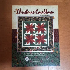 Christmas Countdown Thimbleberries Lynette Jensen BK345 Paperback Quilt Patterns