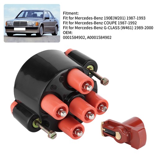 √Distributor Distributor Cap + Rotor 0001584902 Replacement Fit For 190 - Picture 6 of 16
