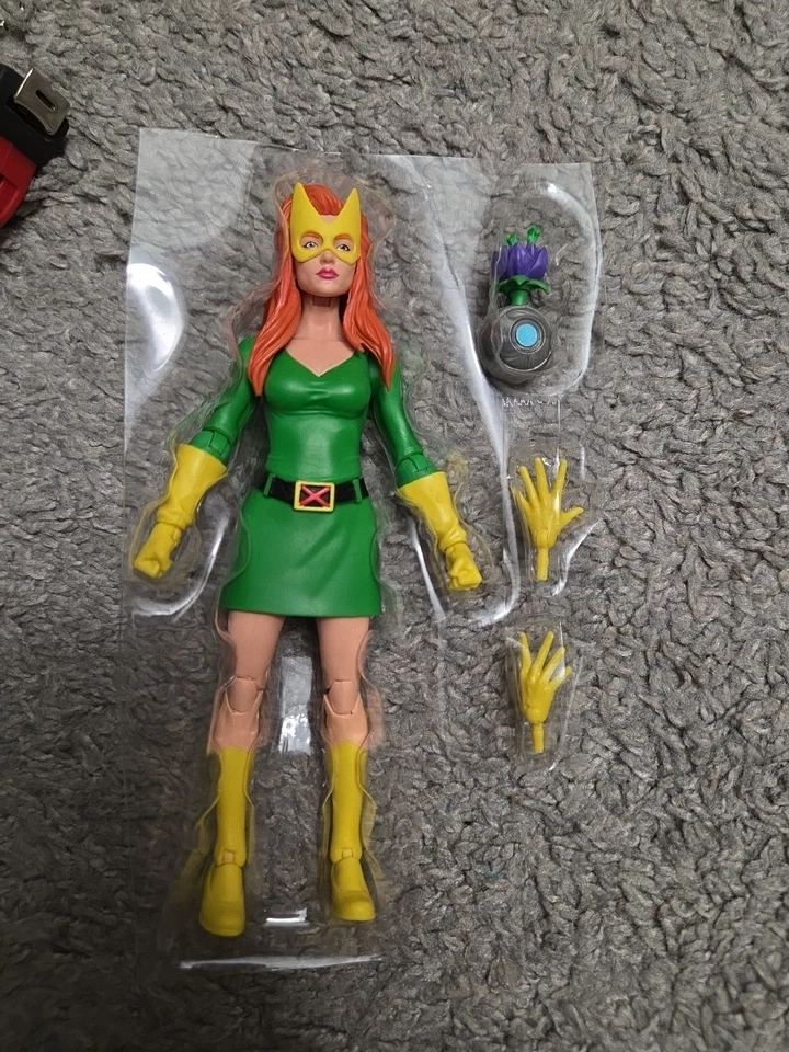 6-дюймовая фигурка Marvel Legends X-Men House of X Jean Grey MARVEL GIRL BAF Tri-Sentinel - Изображение 2 из 4