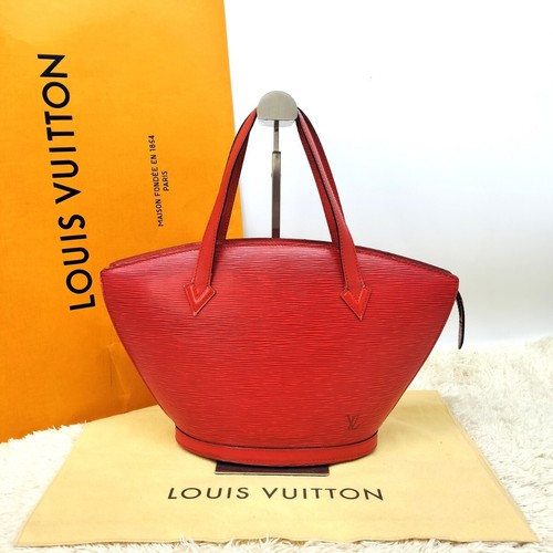 echt Louis Vuitton Saint Jacques Epi Handtasche Dokumententasche M52277 rot - Bild 1 von 10