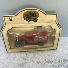 Chevron Standard Oil Announcer Car Die-Cast Red NIB Made In England
