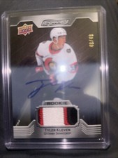 Tyler Kleven 2023-24 Engrained Mahogany Auto Patch 48/49