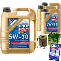 Inspektionskit Filter Liqui Moly ÖL 8L 5W-30 FüR Bmw 5Er Touring E39 530D 525D