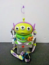 C0821 Disney Parks Toy Story "Buzz Lightyear Alien" Sipper Cup (See Cond.)