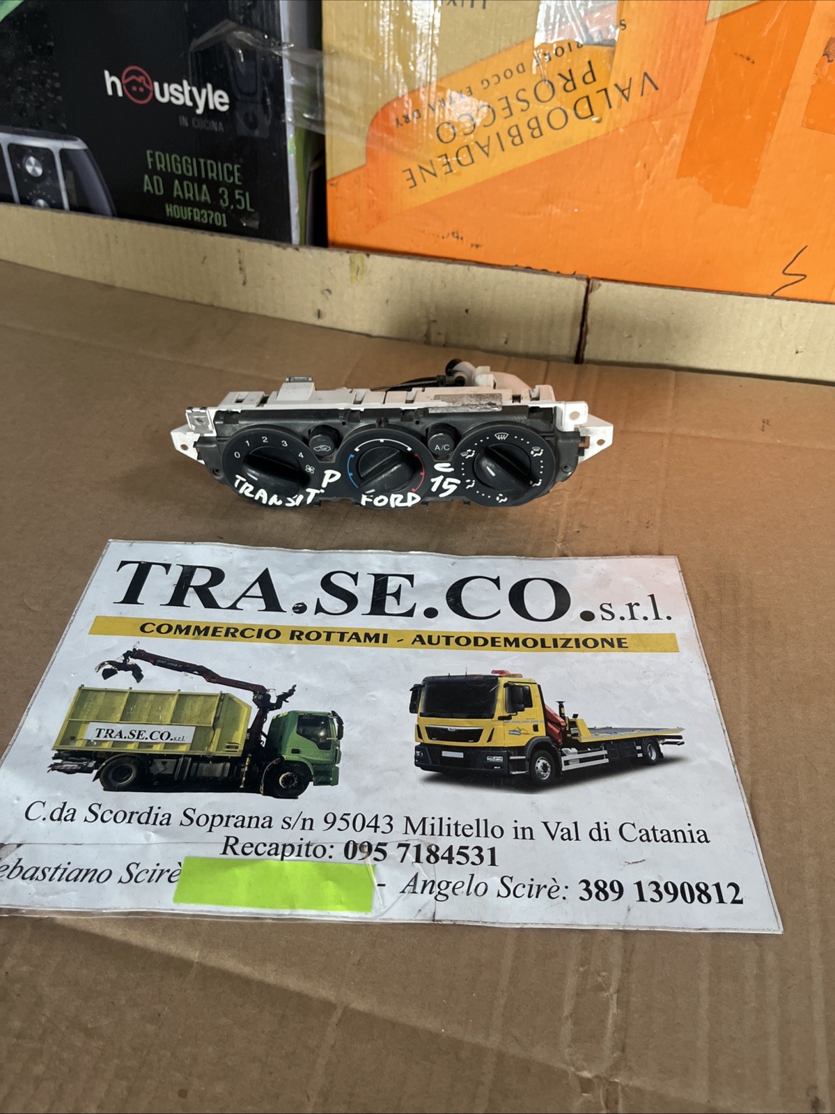 Blocco comando climatizzazione FORD TRANSIT FURGONE (TTG) 290 2.2 PM-TM Frg