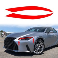 For 2021-2025 Lexus Is350 Drl Headlight Red Vinyl Self-adhesive Tint Film