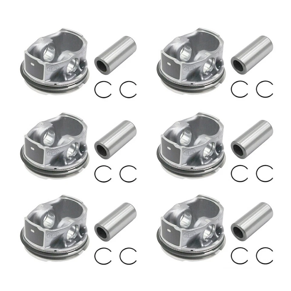 Conjunto de pistón sobrealimentado para Jaguar Land Rover 3,0 L V/STD AJ126 con anillos Foto 3 de 4