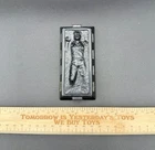 Vintage Original STAR WARS HAN SOLO in CARBONITE ESB Slave 1 1981 Nice Decals