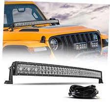 42 LED Light Bar 240W LED Work Light Off Road Lights 42 Inch Curved Led Bar