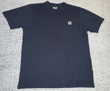 Carhartt Shirt Mens Large Tall Short Sleeve Crew Neck Outdoors Loose Fit