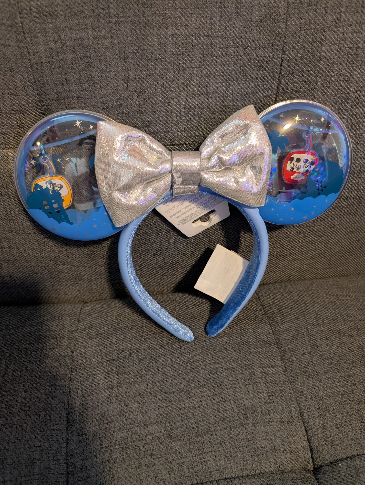 Disney Parks Mickey And Friends Skyliner Minnie Headband Ears New With Tags