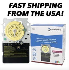 Intermatic T101M 24-Hour Mechanical Time Switch (Mechanism Only) OEM Genuine