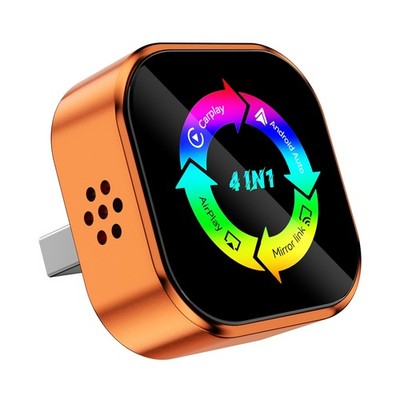 4-in-1--CarPlay-Adapter: Link, AirPlay, für Android Auto, CarPlay-USB-Dong5287