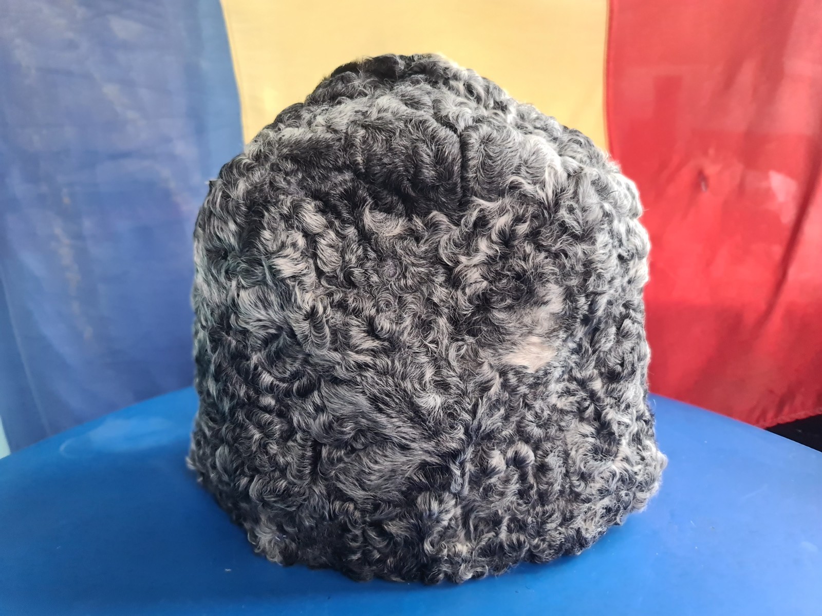 WW2 Hat Romanian Army Stalingrad hat Repro winter hat lamb