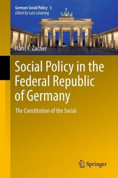 Social Policy In The Federal Republic Of Germany Hans F. Zacher-image