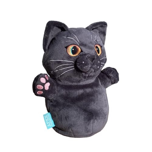 Thomas Cat Golf Head Cover Kitten Driver Headcover gris oscuro - Imagen 2 de 7