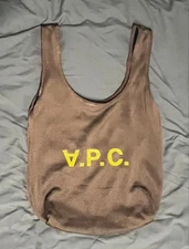 A.P.C. Woman Mesh Tote Bag Limited Edition Style Refined Minimalism Timeless Des