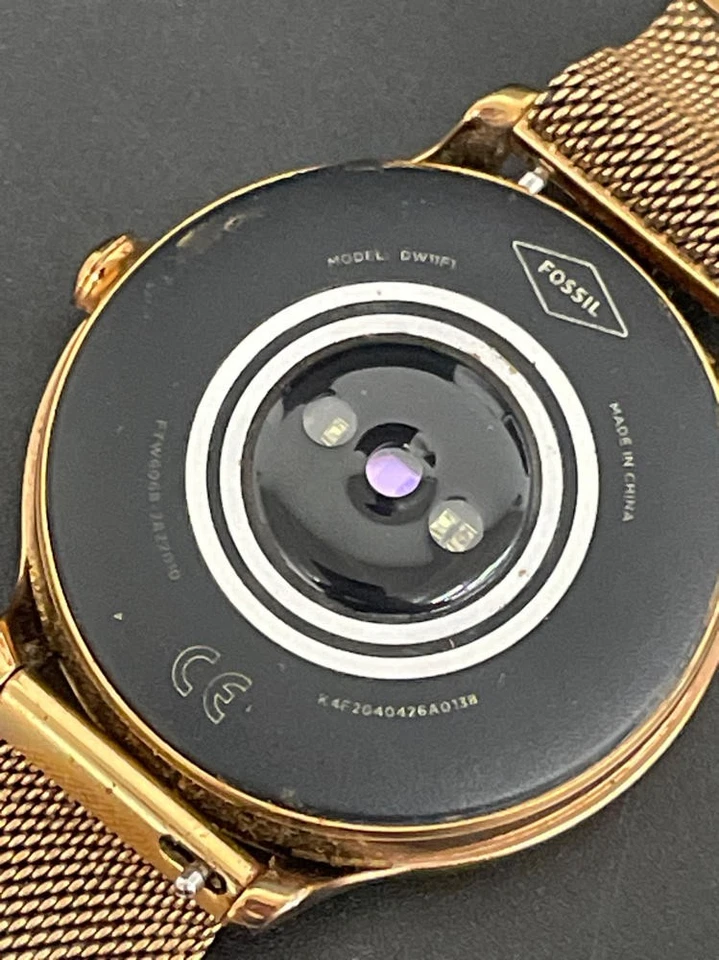 Reloj inteligente Fossil Gen 5E GPS 42 mm cobre - banda de malla de acero inoxidable (FTW6068) Foto 4 de 4