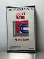 COUNT BASIE THE BIG BAND LRC JAZZ CLASSICS TAPE CASSETTE New Seaked
