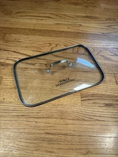 Power Smokeless Grill PG-1500 Glass Lid & Handle Replacement 16" x 10"