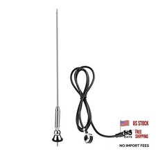 Vintage 18.5 Inch Universal Rubber Car Roof Radio Amfm Aerial Antenna With