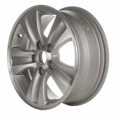 Used Machined And Painted Silver Aluminum Wheel 16 X 6.5 Used Machined And Painted Silver Aluminum Wheel 16 X 6.5