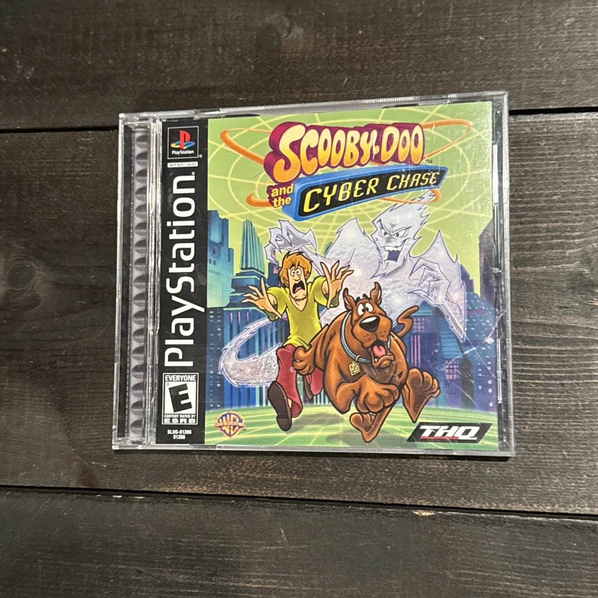 Jeu PS1 Scooby-Doo Et La CyberTraque - Version PAL Française - Bon état Avec Boîtier Et Notice
