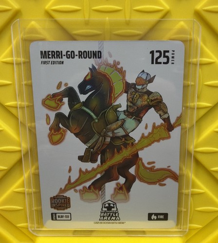 Bo Jackson Battle Arena - Merri-Go-Round Blizzard FIRE Battlefoil