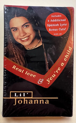 Lil Johanna - Real Love & You're A Child Cassette Tape 90s Freestyle Sealed New!