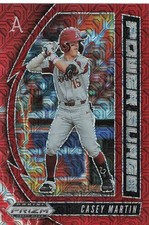 2020 Panini Casey Martin Power Surge Red Mojo
